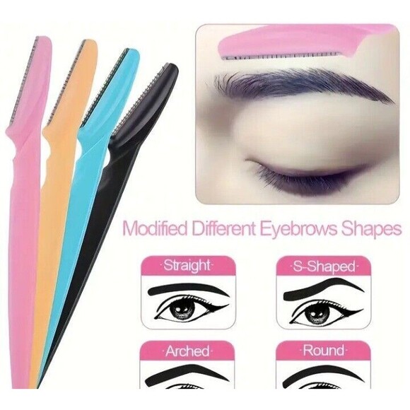 6 PCS (Razor)-(Eyebrow)-(Shavers)-(Facial Hair Remover)-(Mixed Color)-(New)-$6 - Picture 3 of 10